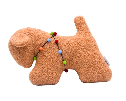 Cozy Teddy Dog with Lights