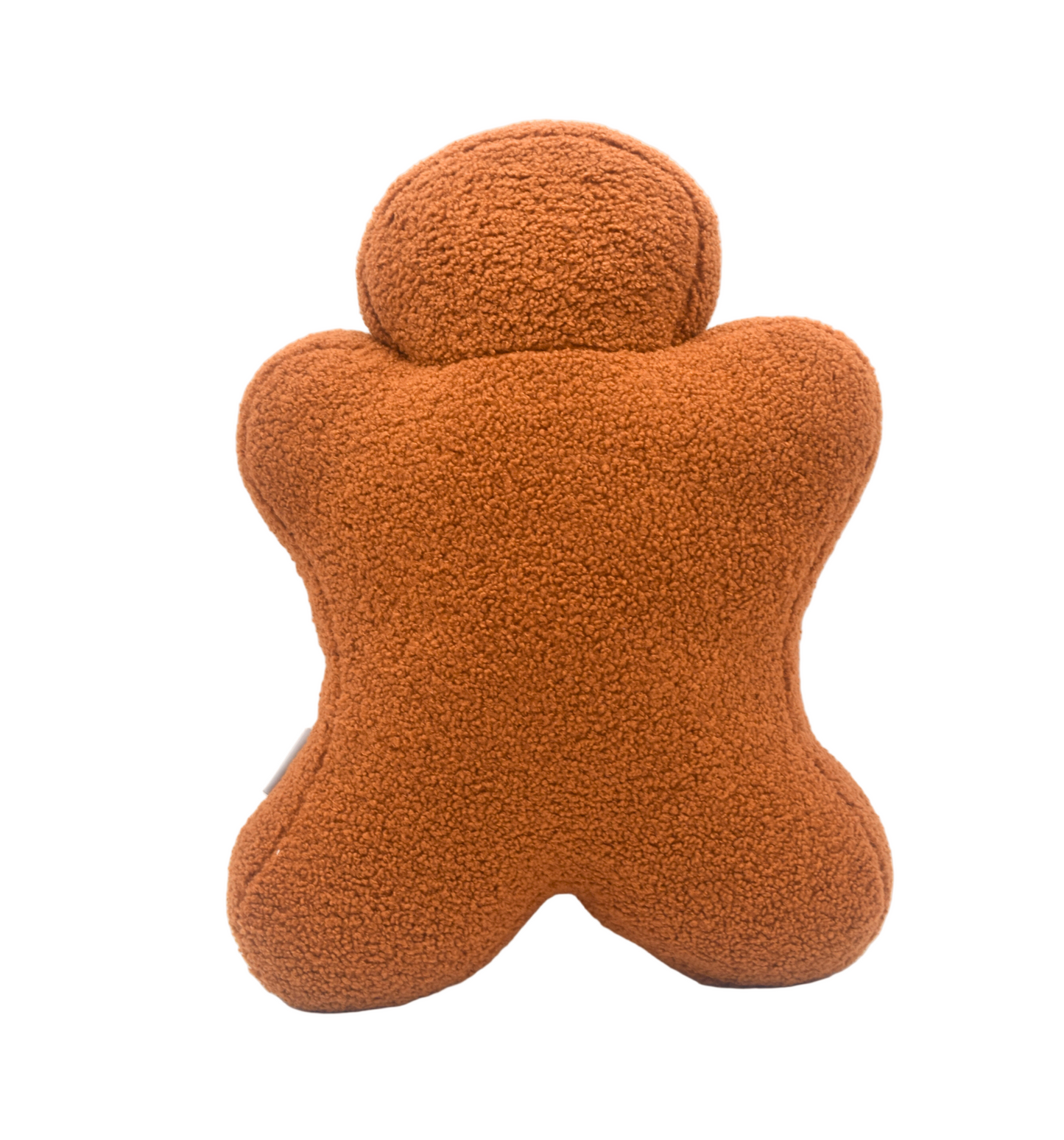 Cozy Teddy Gingerbread Cookie Pillow