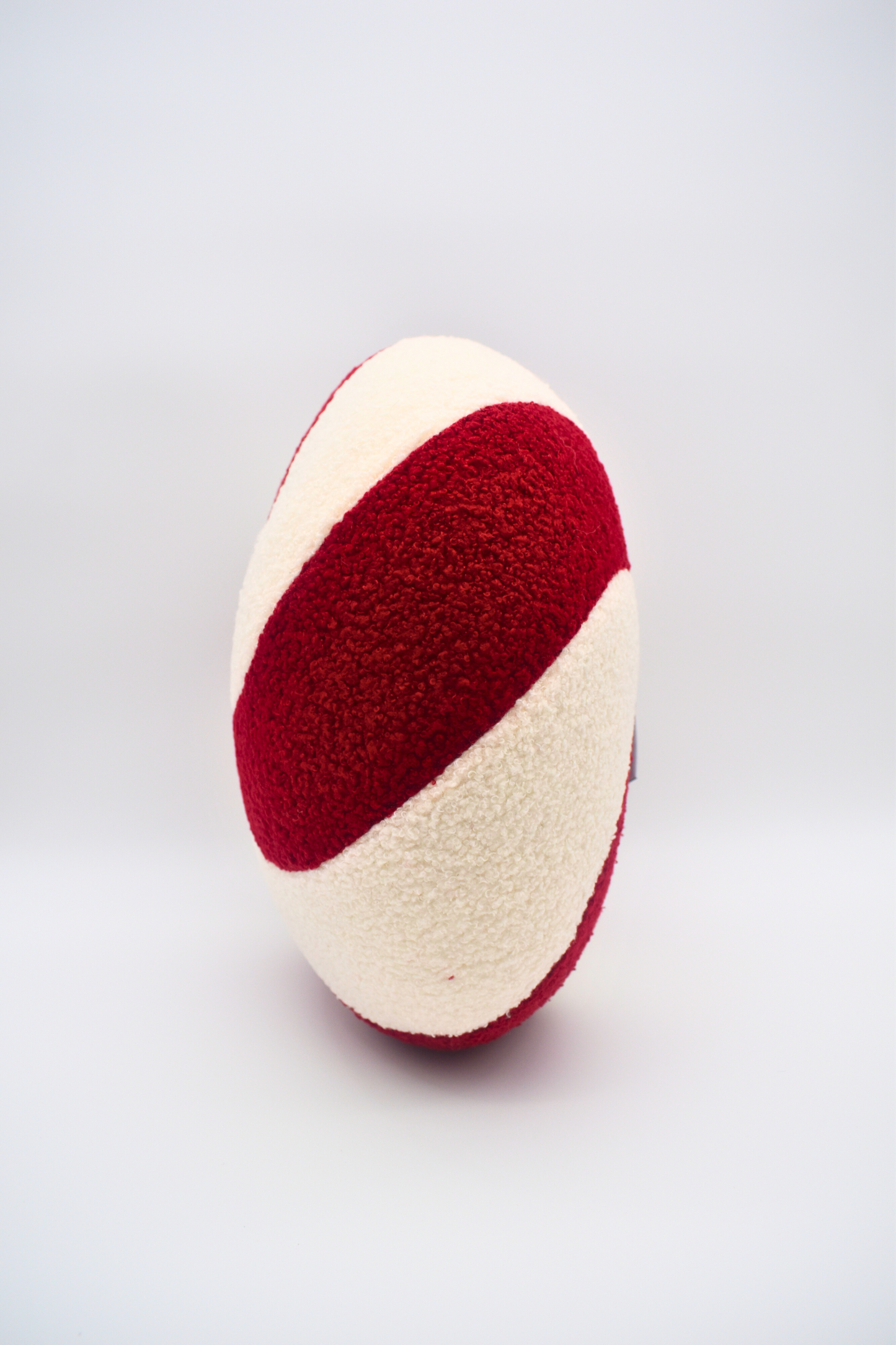 Cozy Teddy Peppermint Round Pillow
