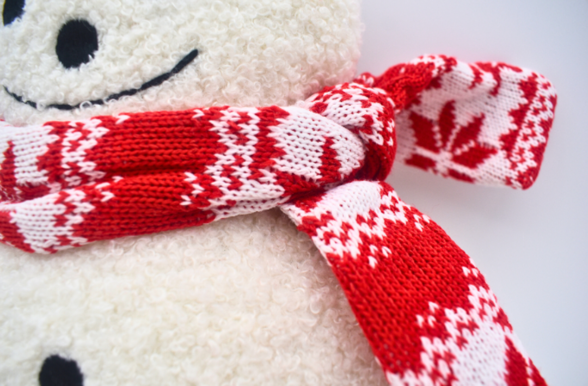 Cozy Snowman Pillow