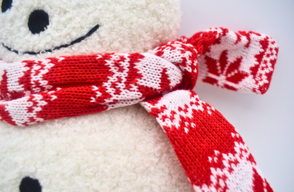 Cozy Snowman Pillow