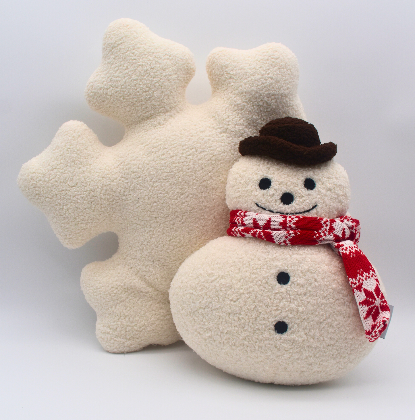 Cozy Snowman Pillow