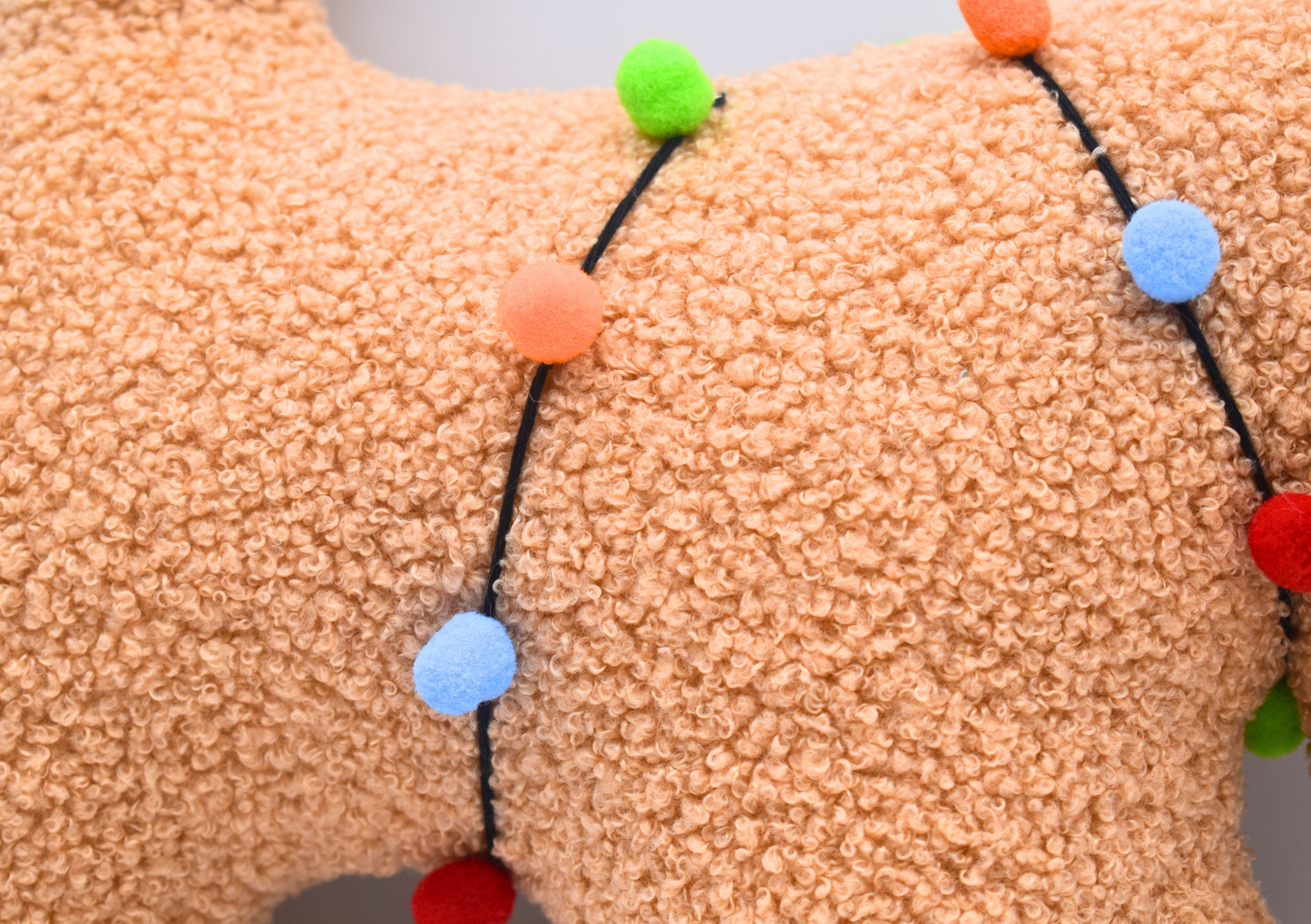 Cozy Teddy Dog with Lights