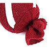 Cozy Peppermint Twist Roll Pillow